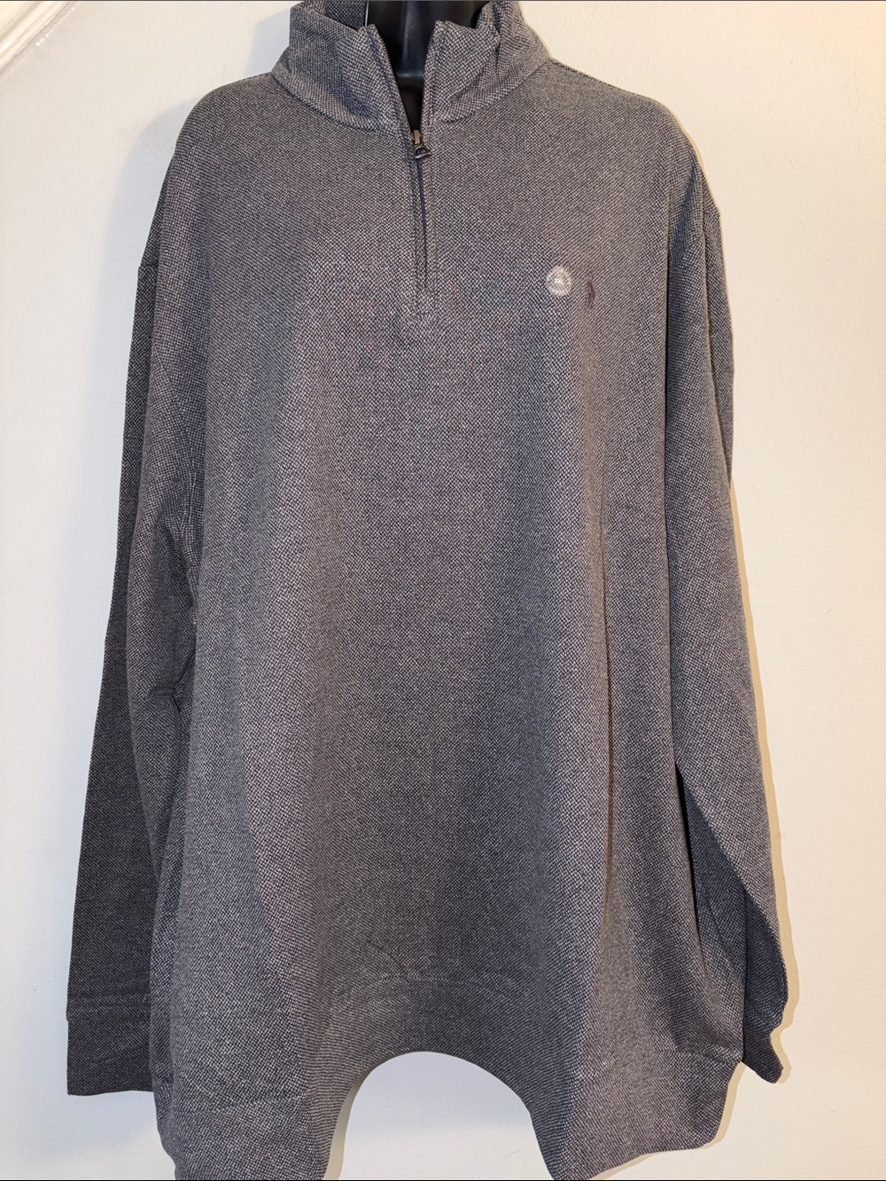 Polo by Ralph Lauren Charcoal Gray Half-Zip Sweater